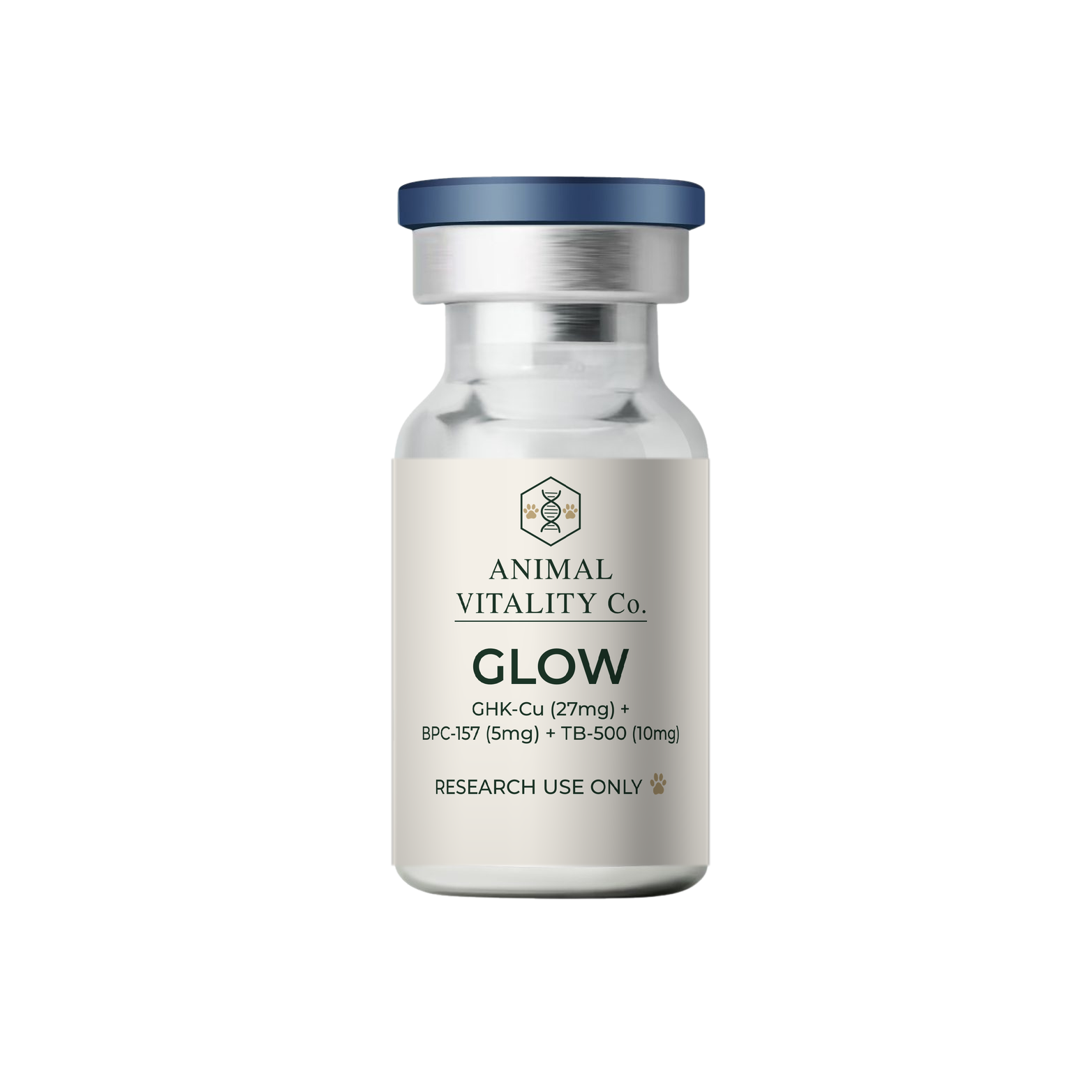 GLOW vial